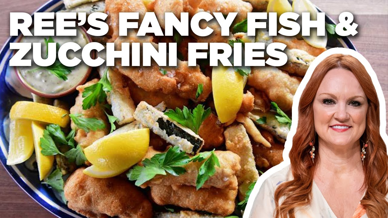 Ree Drummond's Fancy Fish and Zucchini Fries | The Pioneer Woman | Food Network