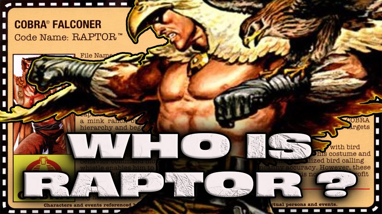 История и происхождение GI Joe's RAPTOR!