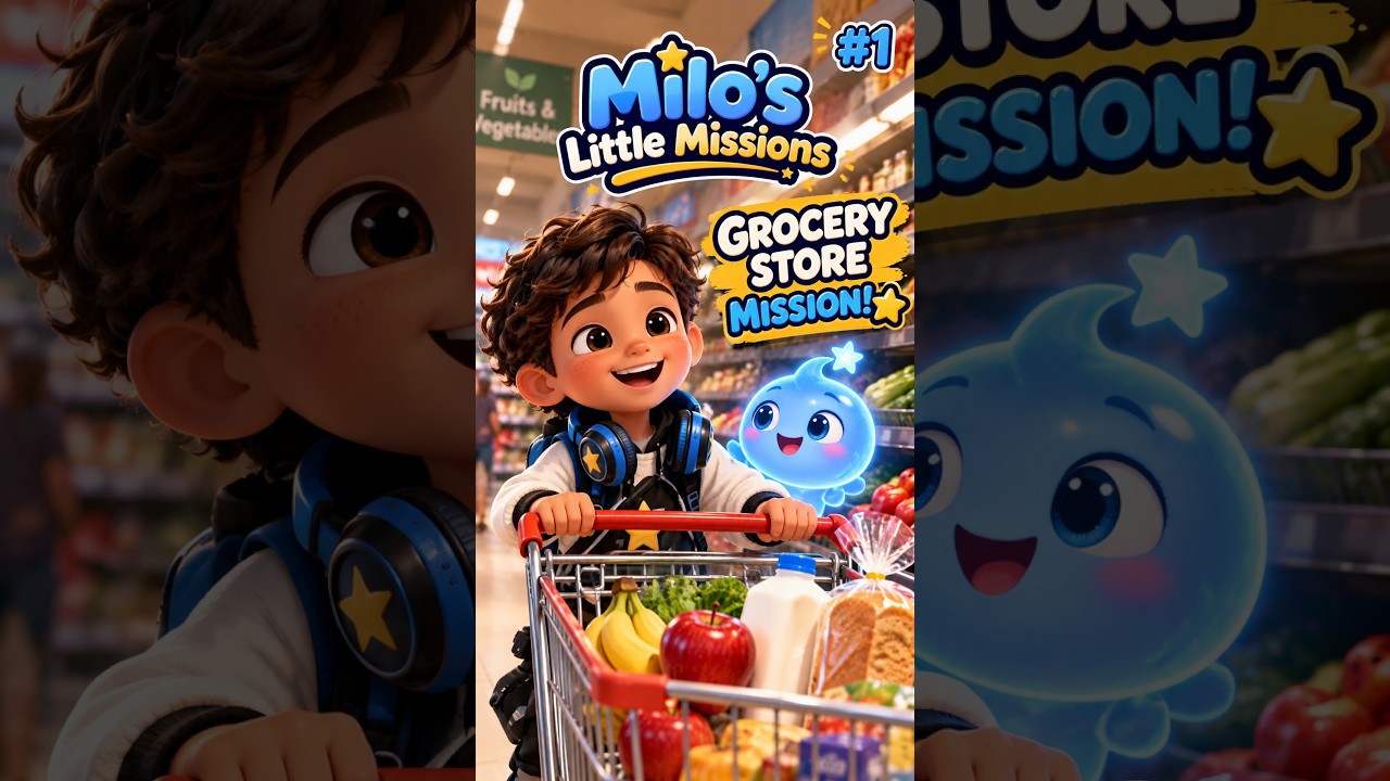 Milo&rsquo;s Little Mission ⭐ The Grocery Store | Milo&rsquo;s Little Missions #1