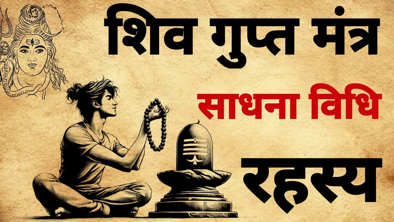 Shiv Gupta Mantra | शिव गुप्त मंत्र | साधना विधि |#shivmantra