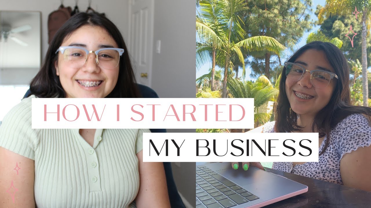 How I Started Two Businesses at 16 ( Teen Entrepreneur)