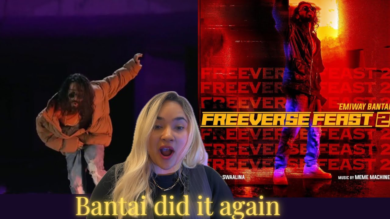 Freeverse Feast 2 Emiway Bantai Reaction | First Watch | Rap Fan Reaction