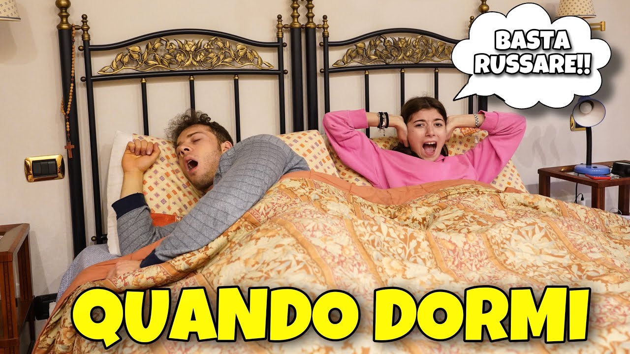 TIPI DI PERSONE QUANDO DORMONO 💤