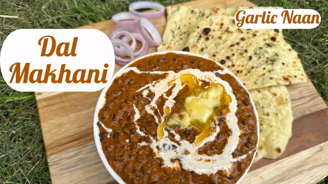 Restaurant Style Dal Makhani Recipe -Garlic Naan - Dal Makhani by Powerchef Pranav- Tawa Garlic Naan
