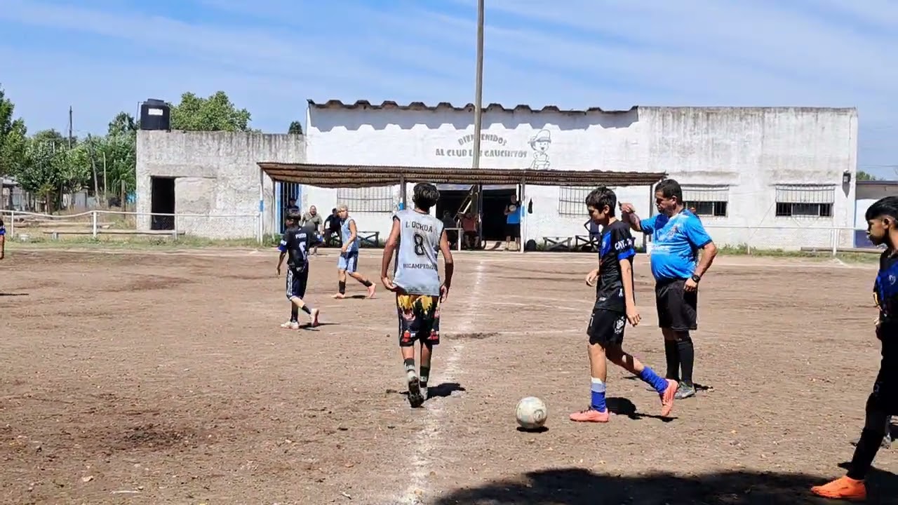 28/2   1 er tiempo del amistoso con gauchitos