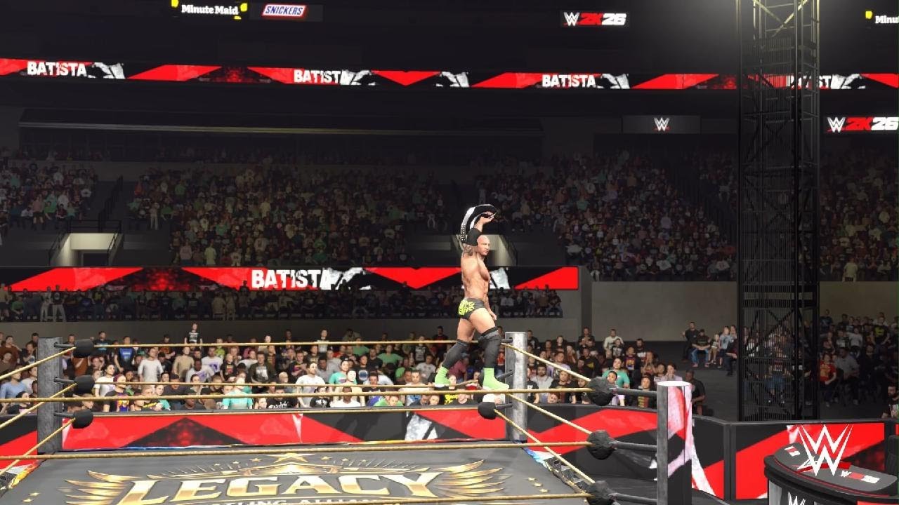 Wrestlemania Batista vs Finn Balor US Championship