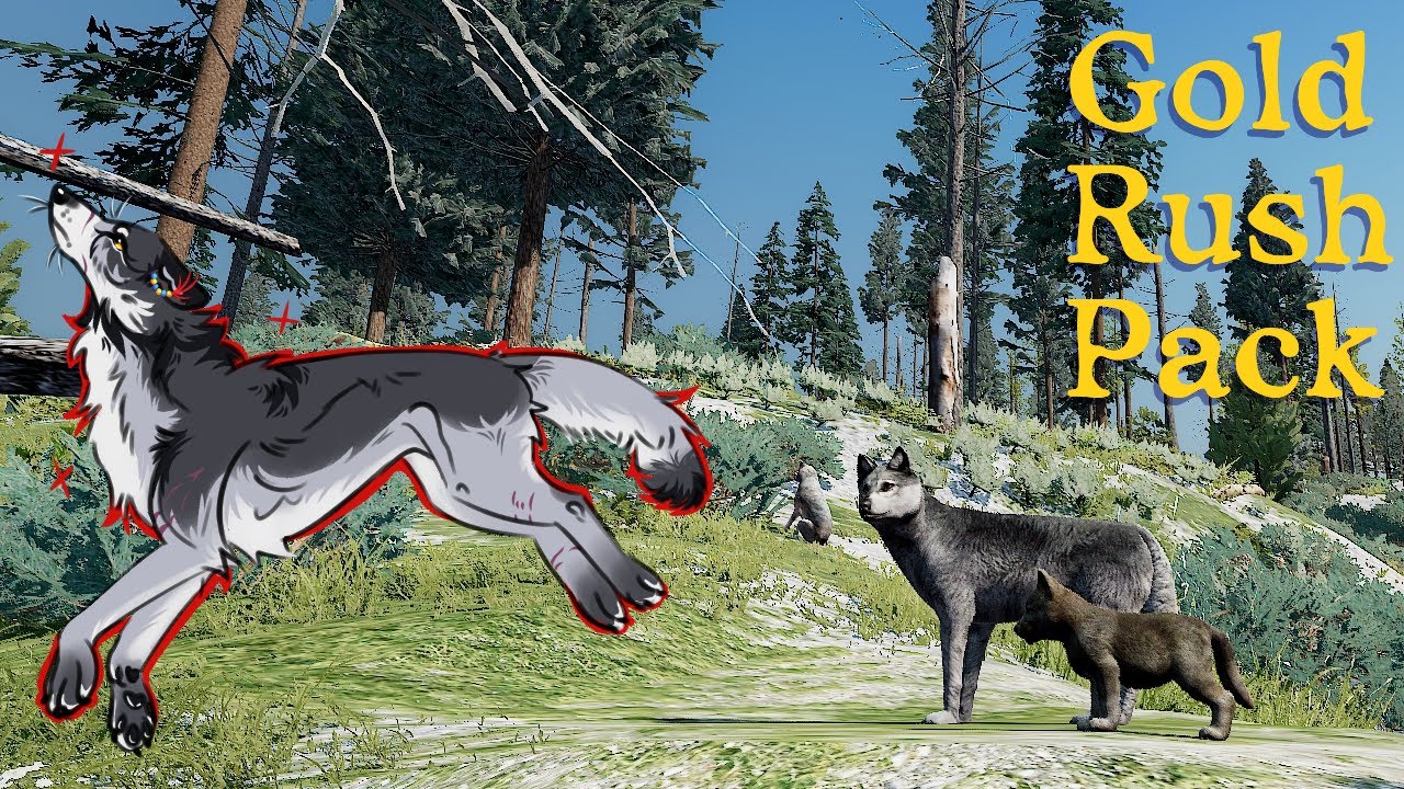 At War with the Zodiac Wolves?! 🦌 GOLD RUSH EP#12; WolfQuest AE