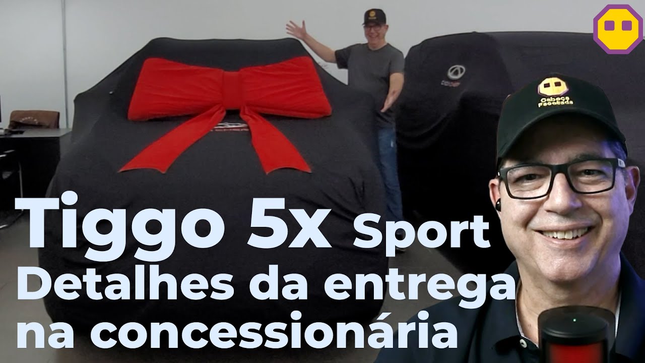 Tiggo 5x Sport: entrega na concessionária e interior igual ao Tiggo 7