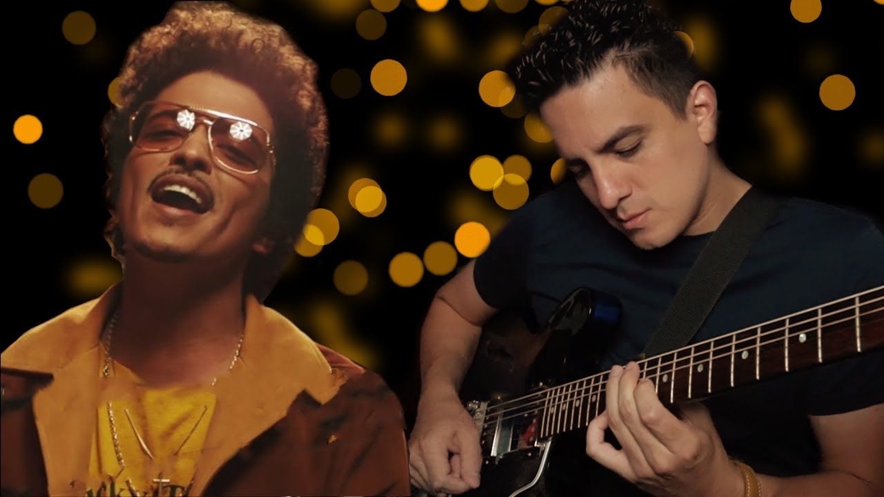 Si •LEAVE THE DOOR OPEN• de BRUNO MARS + ANDERSON .PAAK [SILK SONIC] tuviera GUITARRA