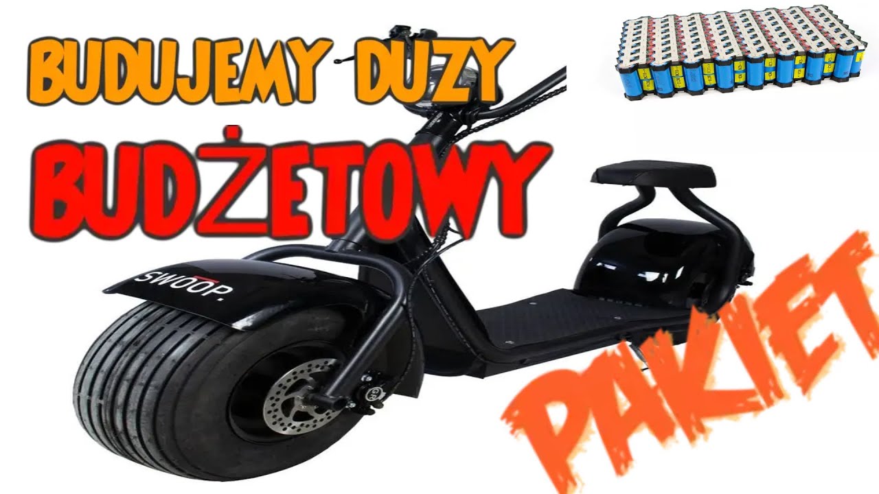 Budujemy dużą baterię do hulajnogi  cz.1