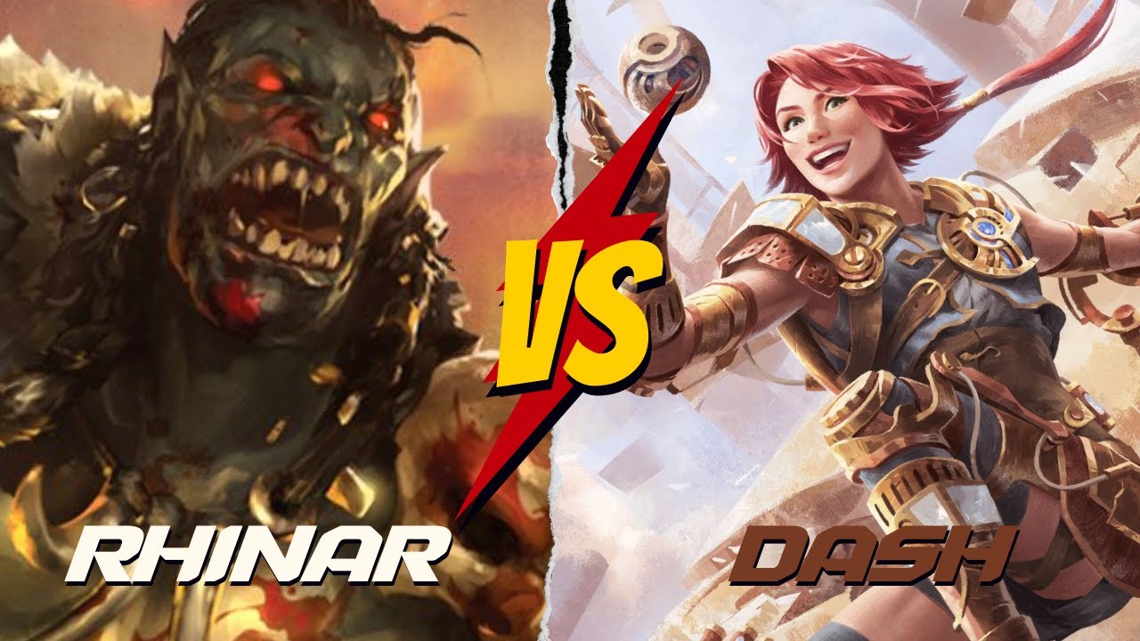 Rhinar Vs Dash Commentary -  FaBFoundry Proquest Top 8