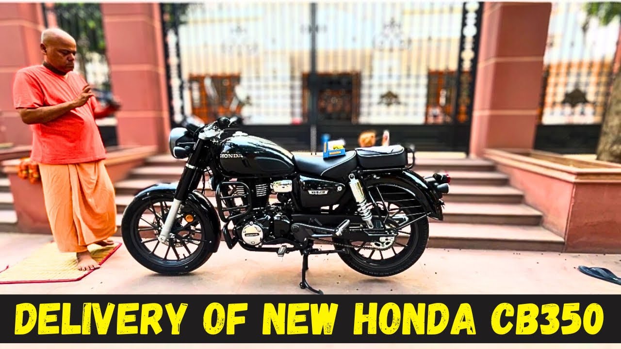 Delivery of New Honda CB350