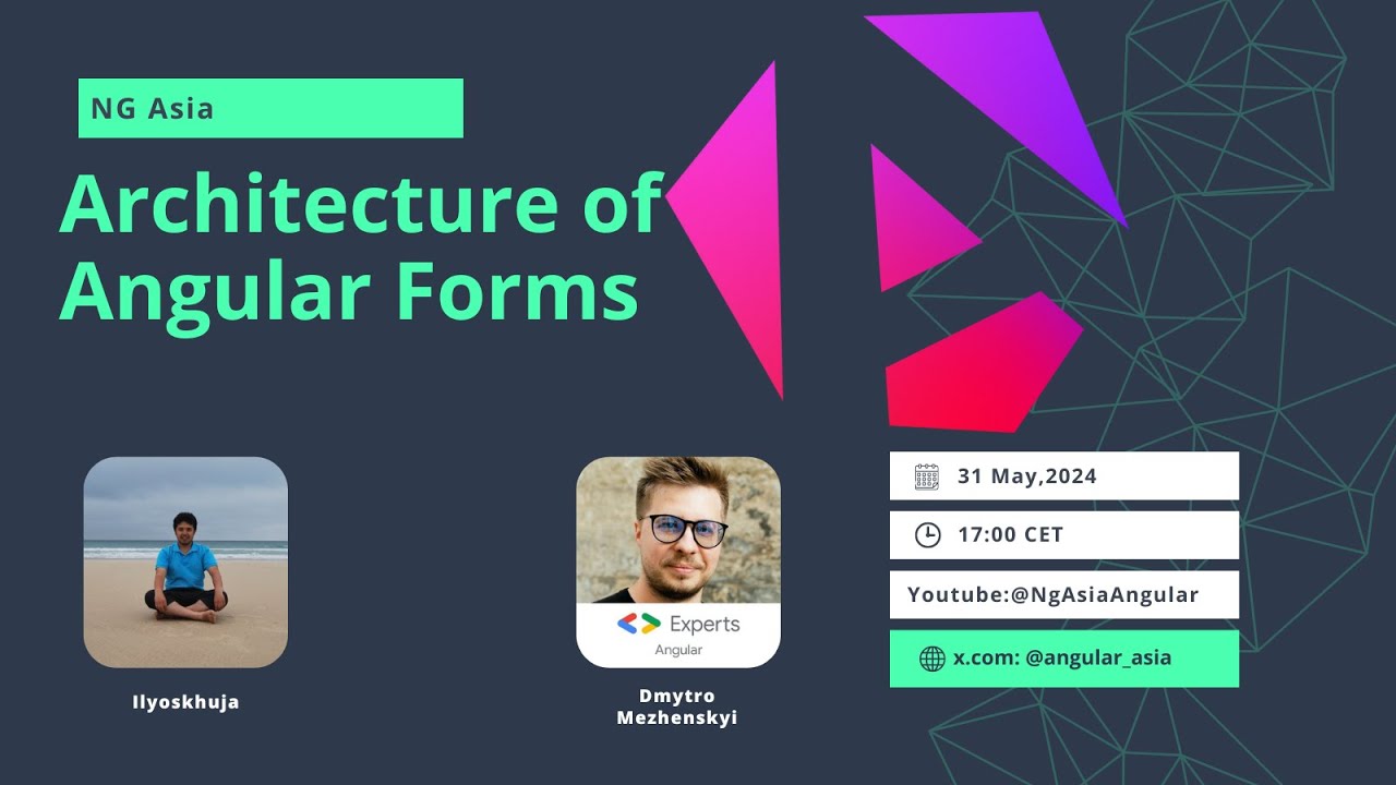 Architecture of Angular Forms