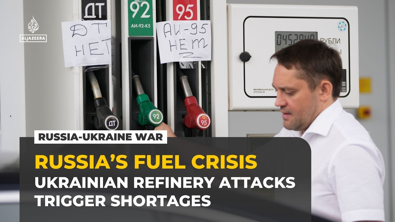 How Ukrainian drone strikes triggered Russia&rsquo;s fuel crisis