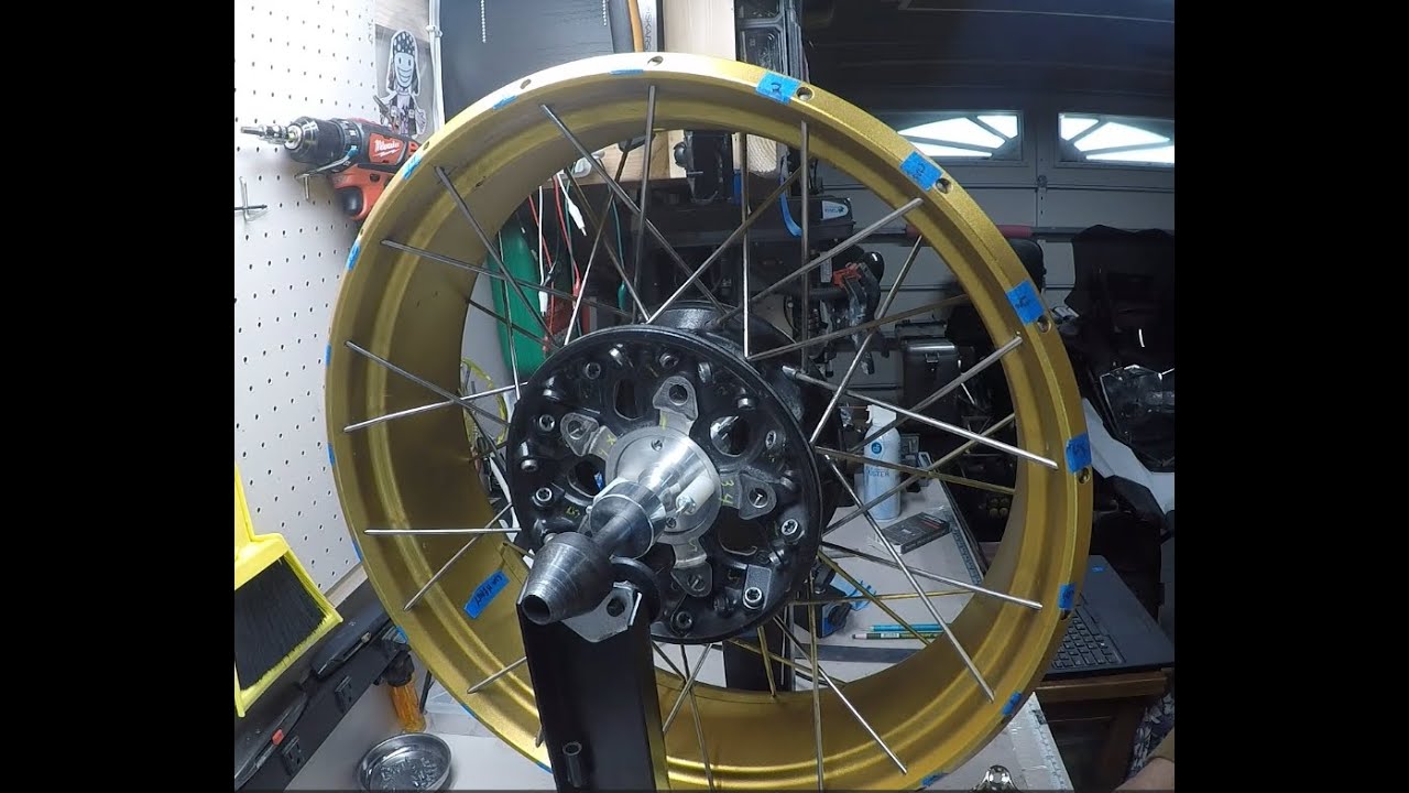 BMW R1250GS Wheel Truing, an Experiment