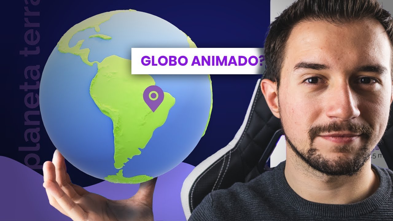 Como fazer um GLOBO ANIMADO no PowerPoint