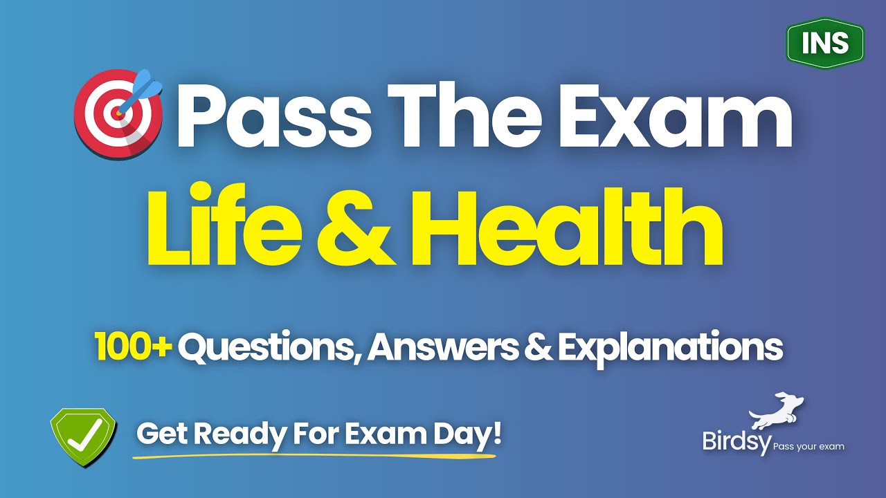 📘 Life & Health Insurance Exam Review &ndash; Pass Faster!
