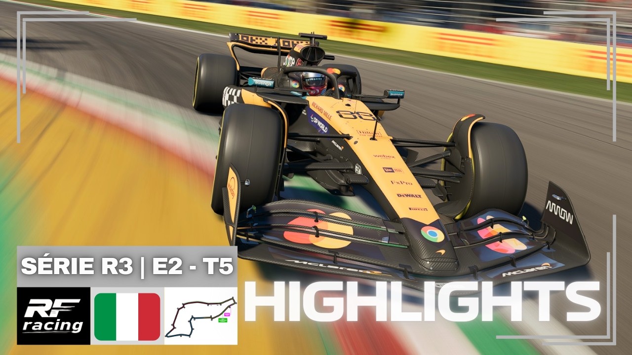 F1 25 - ÍMOLA - EMÍLIA ROMAGNA 🇮🇹 | RFR LEAGUE - SÉRIE R3 - HIGHLIGHTS | ETAPA 2 | TEMPORADA 5