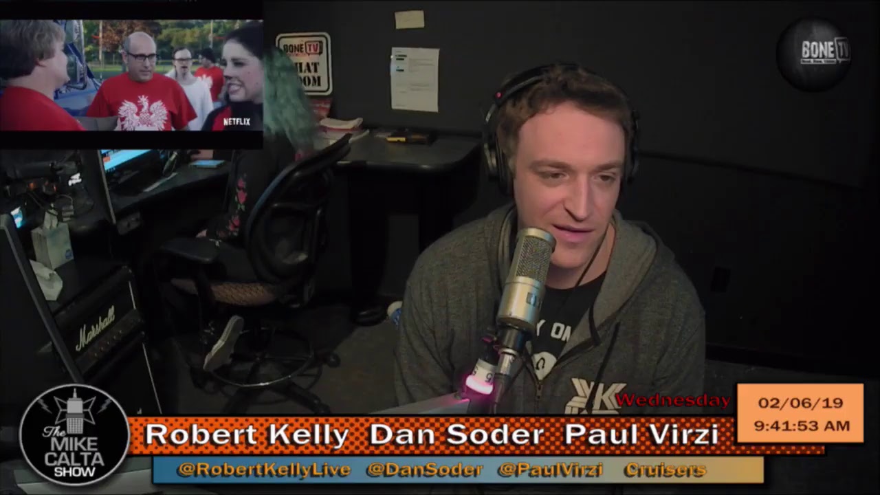 #TheMikeCaltaShow Comedians ROBERT KELLY, DAN SODER & PAUL VERZI