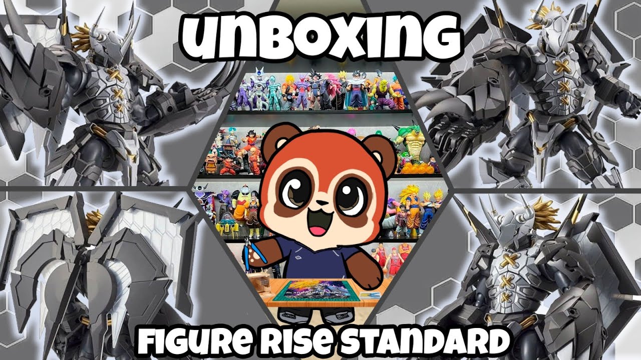 BLACKWARGREYMON_FIGURE RISE STANDARD AMPLIFIED - Unboxing Y Review ¡¡¡🔥🔥
