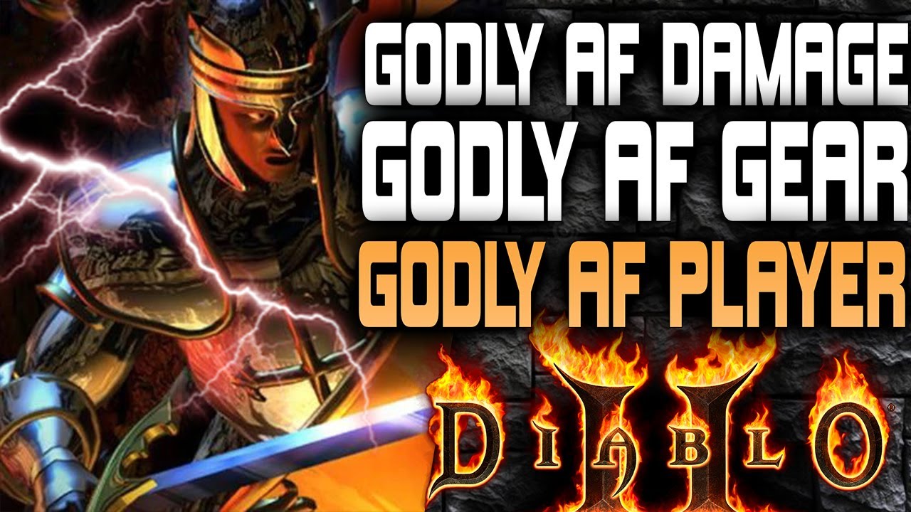 The GODLIEST Paladin Build Ever | Diablo 2 Resurrected