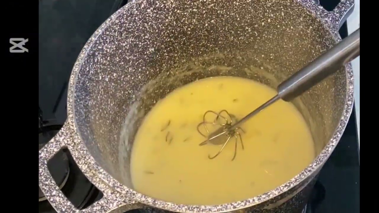 شوربة المطاعم البيضه 😍🤍