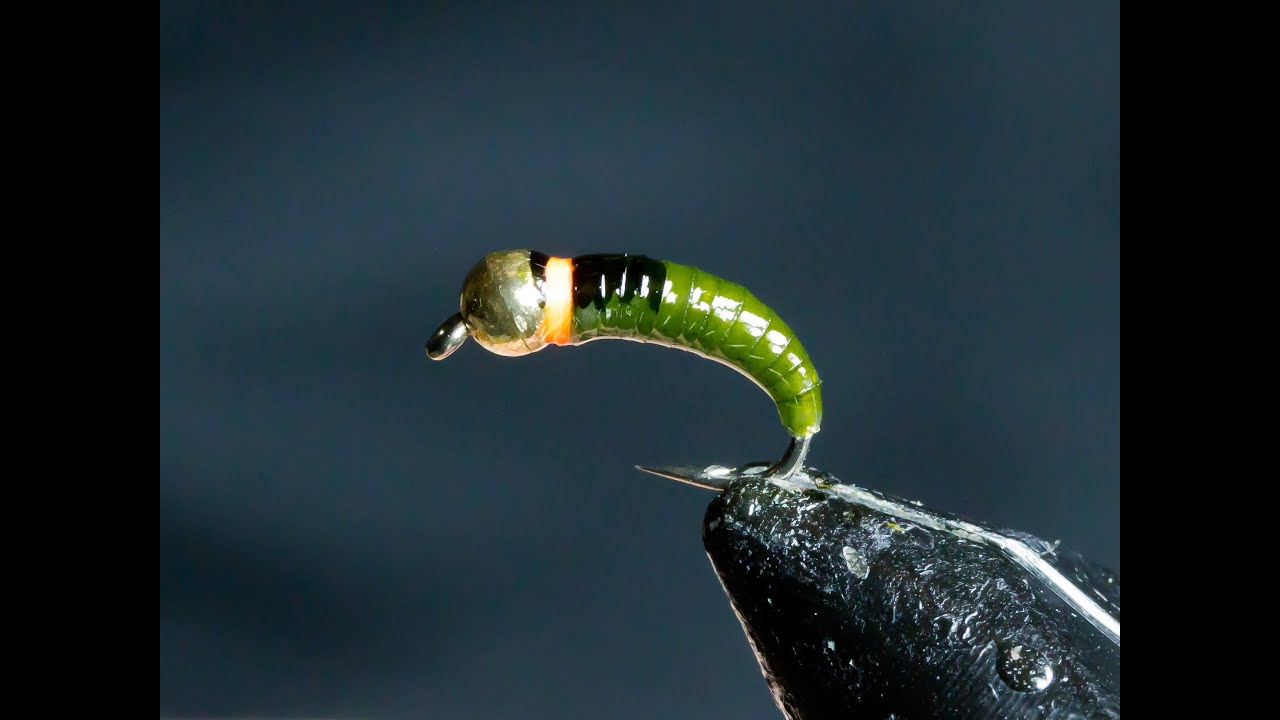 Nymph Skin caddis larvae / czech nymph