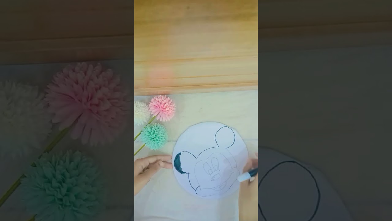 MICKEY MOUSE #drawing #cute #mickeymouse #mickey #simple #simpledrawingtutorial #simpledrawing #kids