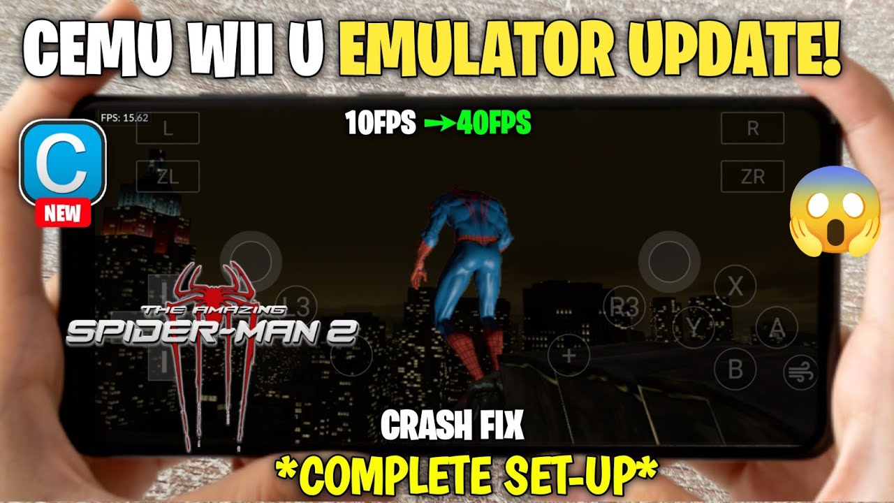 Play Wii U Games on Any Android! - New Cemu Emulator v0.3 Update | Full Setup & Best Settings🔥