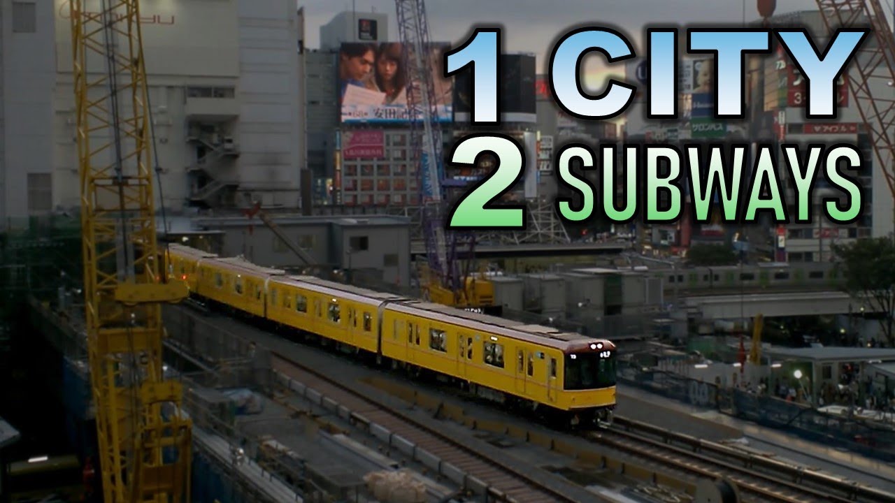 Why does Tokyo have Two Subway Systems?