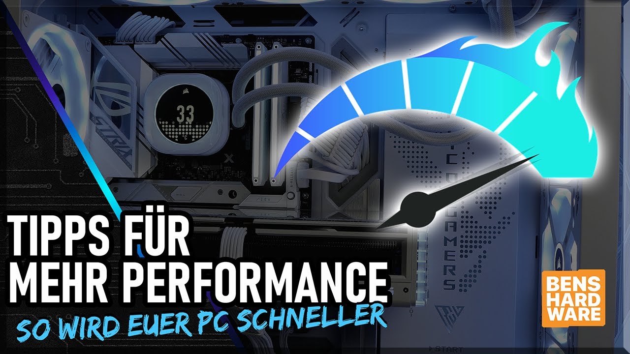 SO MACHT Ihr euren PC SCHNELLER! TIPPS f&uuml;r MEHR PERFORMANCE!