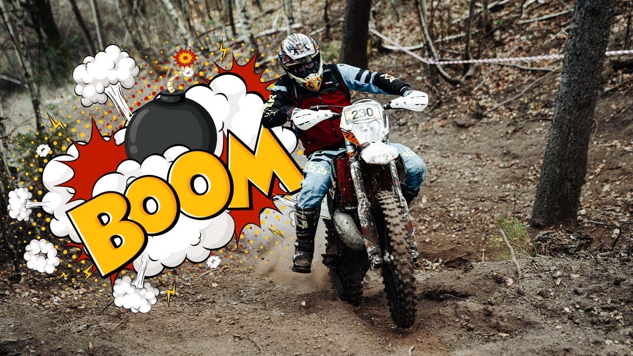 Enduro Justin eXtreme Sudety - Urywki z trasy! GoPro