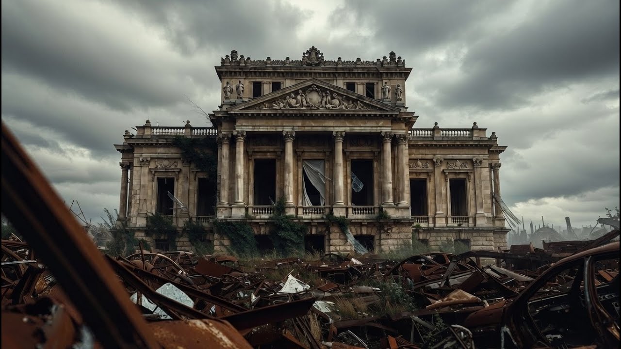 ASMR Restoration of WW2-Destroyed Royal Opera House | Cinematic Decay & Revival