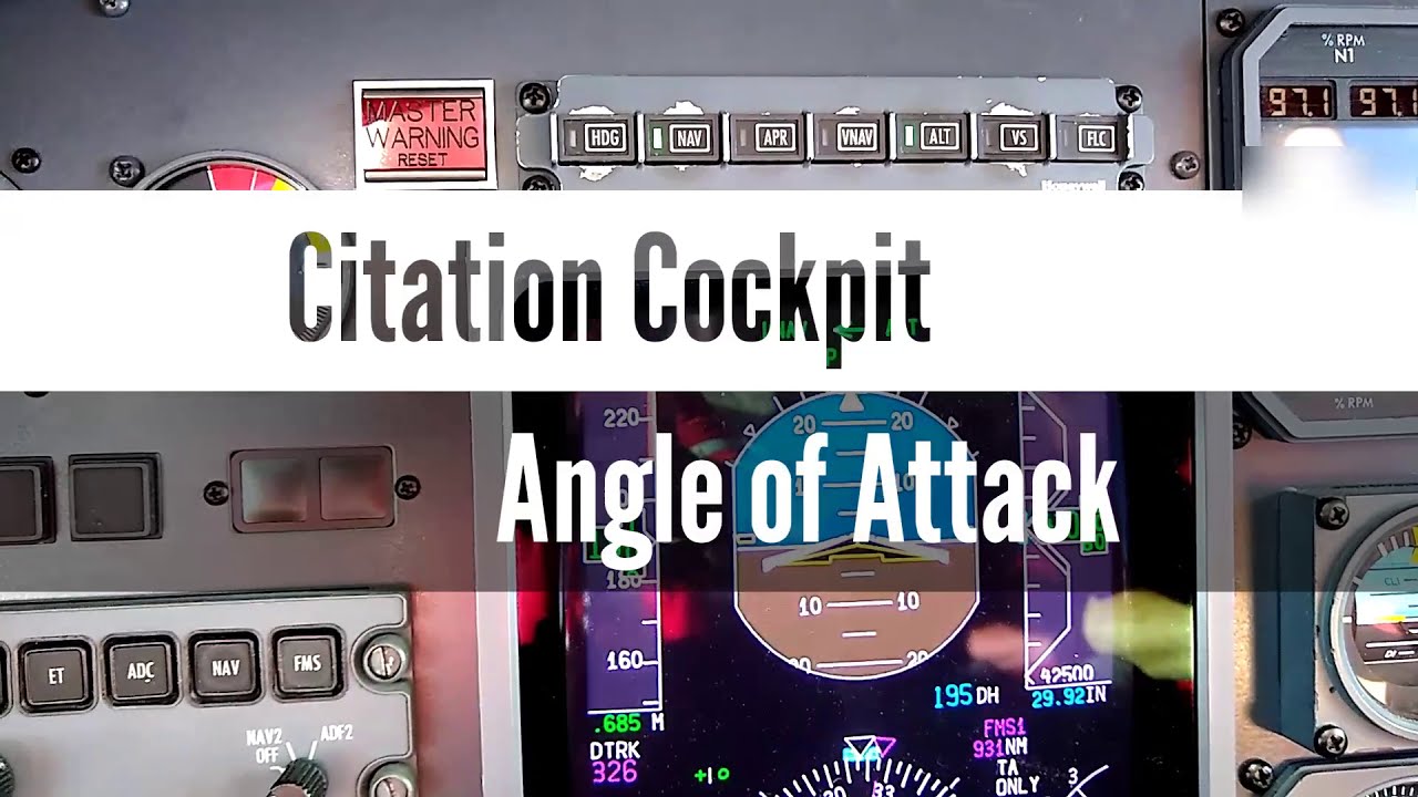 Citation Cockpit - Angle of Attack