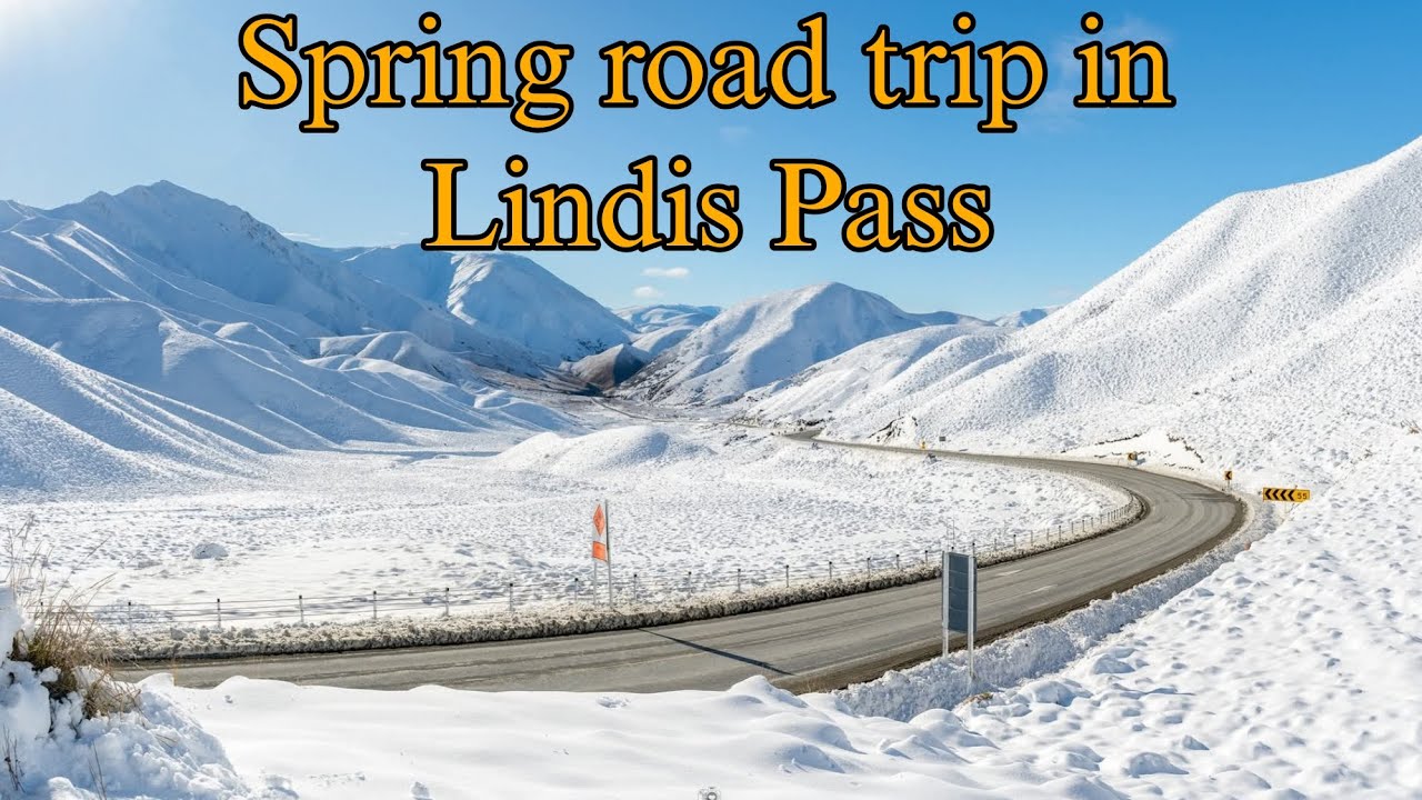 Lindis Pass in Spring | Scenic Timewarp Drive, New Zealand