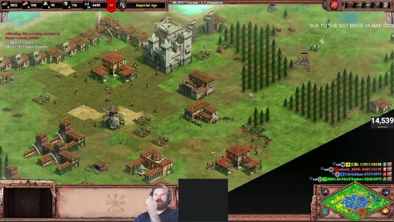 🔴 AoE2 Team Games 1100k elo Empire wars #RTS #AoE2 #live