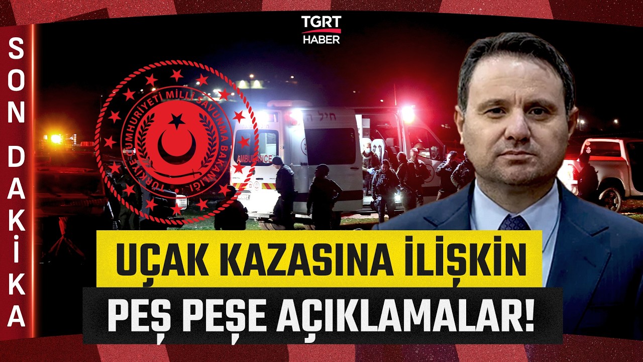 Kaza Kırıma Uğrayan F-16 Savaş Uçağına İlişkin Bakan Gürlek ve MSB'den Açıklama! - TGRT Haber