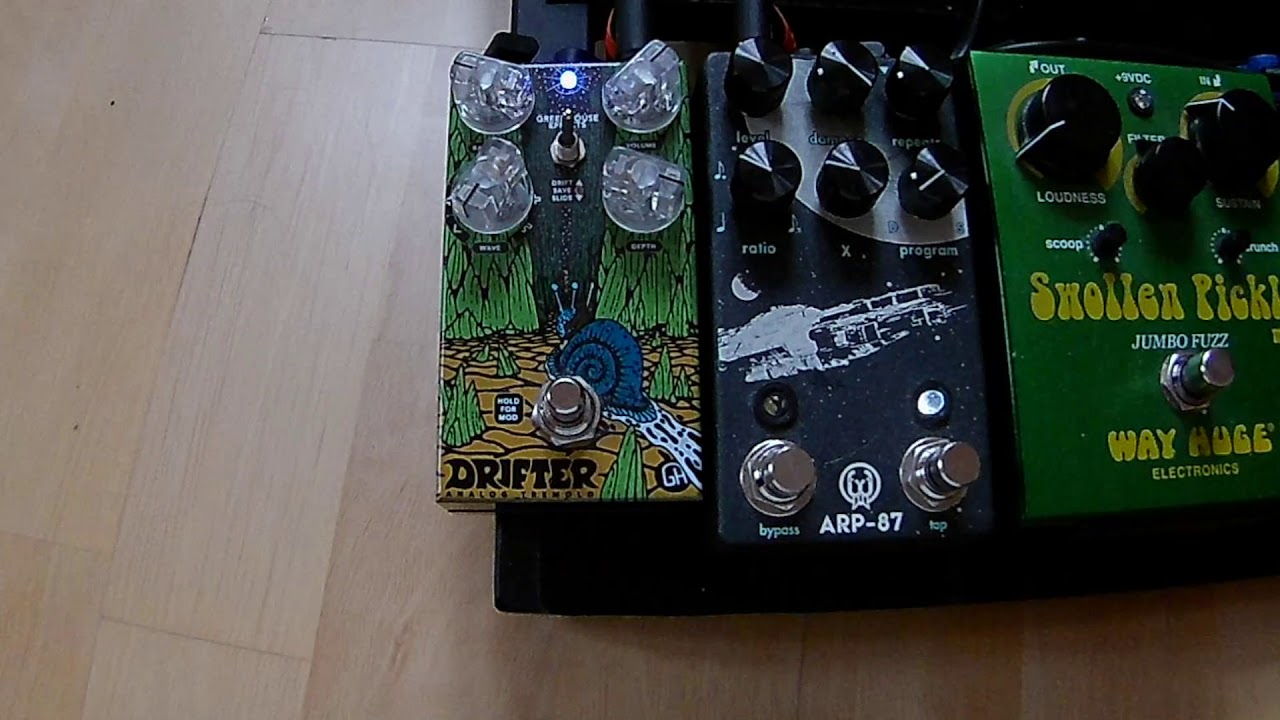 Greenhouse Effects Drifter Analog Tremolo (Bass demo TEASER)