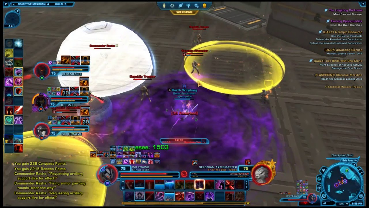 Objective Meridian (Imperial) Master Mode - assassin tank perspective