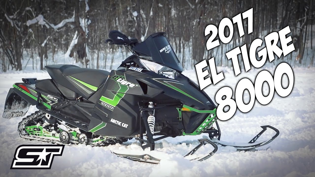 Обзор снегохода Arctic Cat El Tigre 8000 2017 года