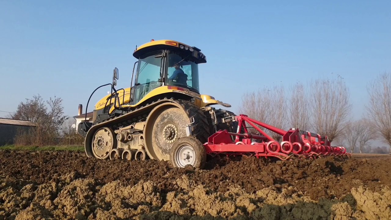 Cat Challenger mt765B estirpazione terreno/Coltivatore Rossetto 6m