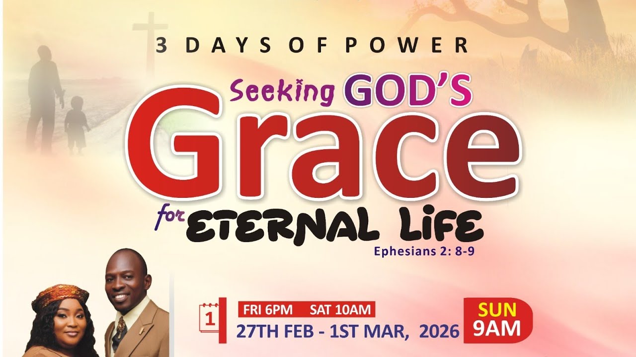 DAY 2: 3 DAYS OF POWER | SEEKING THE GRACE OF GOD FOR ETERNAL LIFE