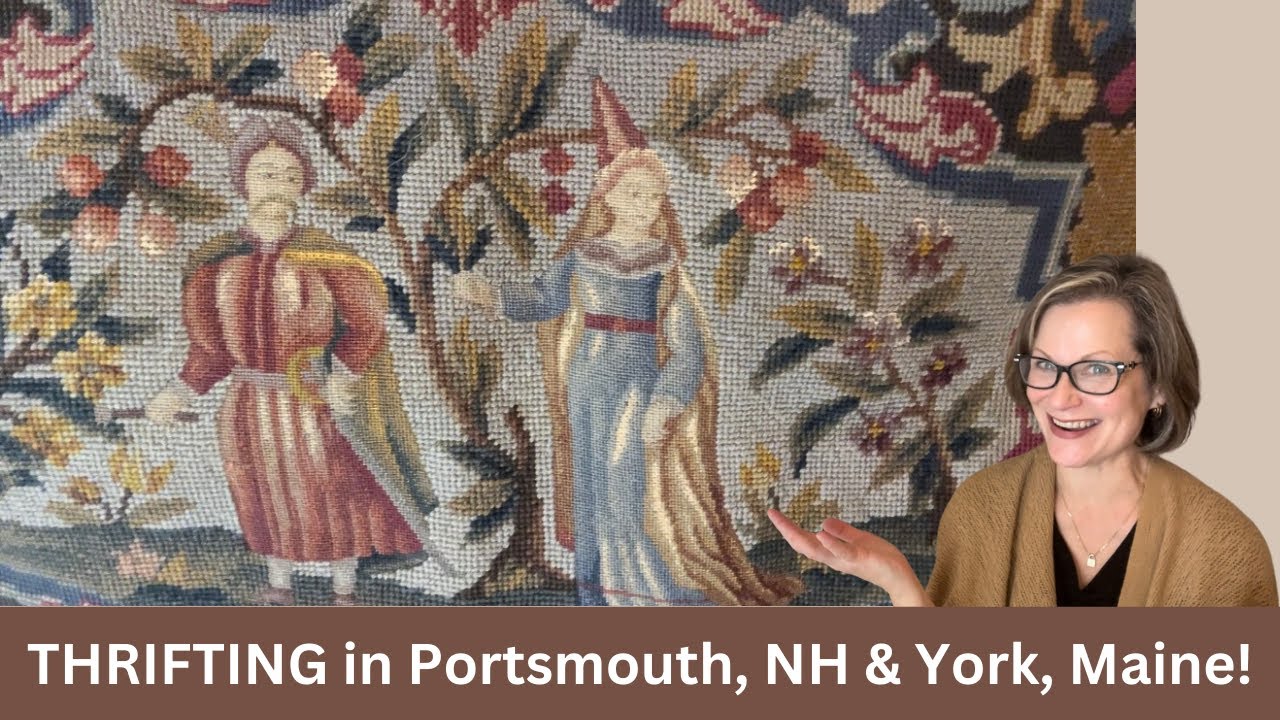 Thrifting in Portsmouth, NH and York, Maine!