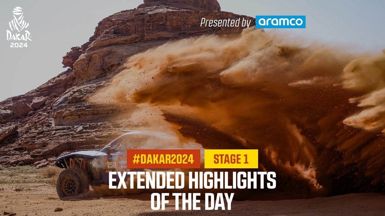 Extended highlights of Stage 1 presented by Aramco - #Dakar2024