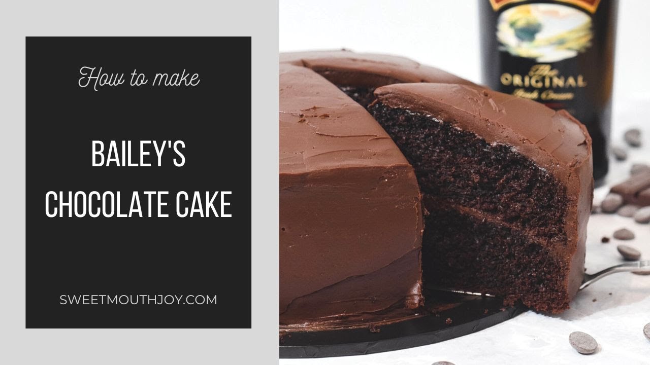 Bailey's Irish Cream Chocolate Mud Cake Recipe
