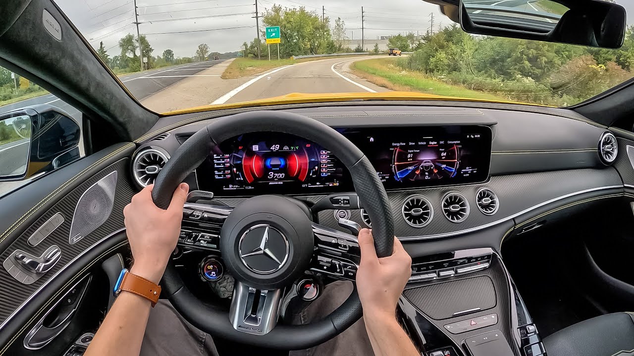 2024 Mercedes-AMG GT 63 S E Performance - POV Test Drive (Binaural Audio)