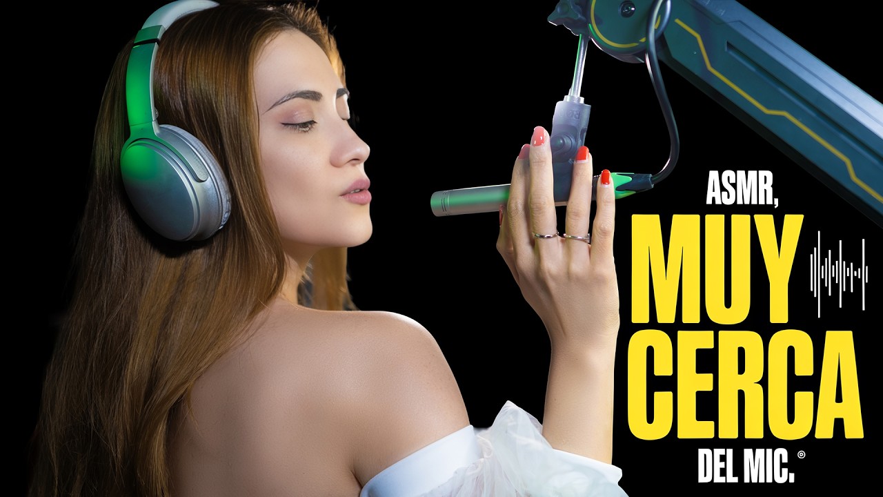 ASMR: Sussuros muy CERCA al micrófono 😴 Afirmaciones positivas para dormir profundamente