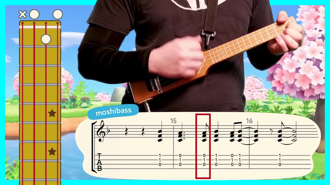 Animal Crossing: New Horizons Theme [UKULELE TUTORIAL]