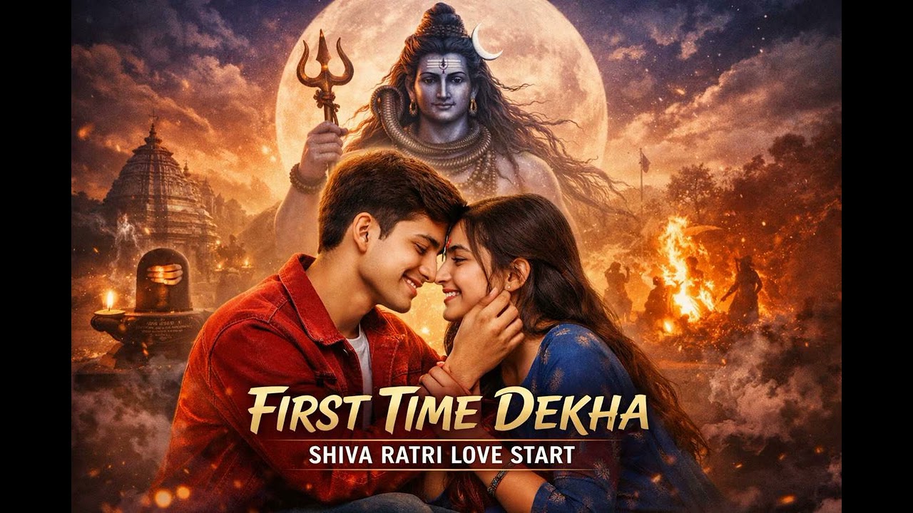 🎵 First Time Dekha – Shiva Ratri Love Start ll Romantic Album Song ll Saroj Official ll
