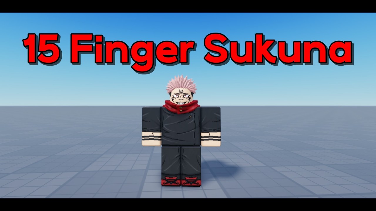 15 Finger Sukuna JJS Custom Moveset